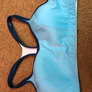 Blue Sports bra